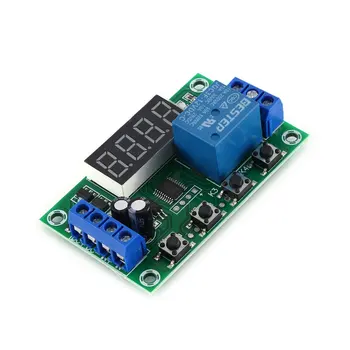 

DC 12V 5A Adjustable LED Relay Module Power off Delay Timer Control Switch Board Cyclic Trigger Delay