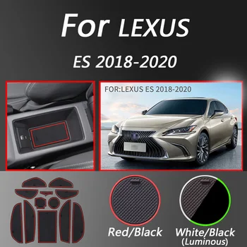 

Anti-Slip Latex Cup Cushion For LEXUS ES 2018-2020 Dust Proof Door Groove Mat Car Styling Interior Accessories Waterproof
