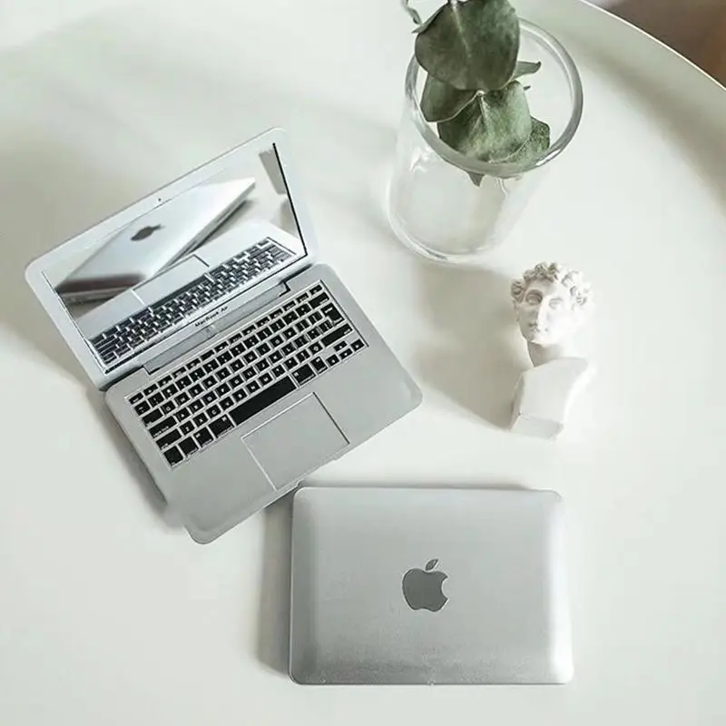 

Portable mirror mini portable folding computer shape fashion simple