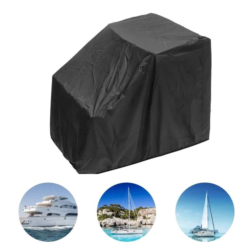 Boat Cover Fishing Boat Cover 46X40X45 Inch Boat Yacht Center Console Cover Mat Waterproof Dustproof Anti-UV Keep Dry Accessories