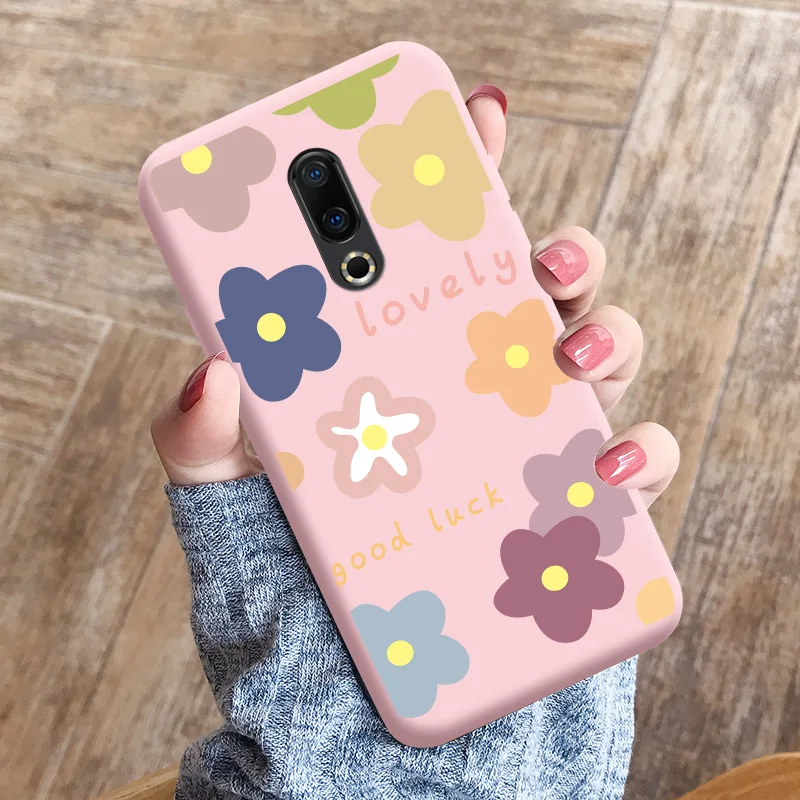 Love Shape TPU Soft Shell For Meizu 16 Case Personality Tide Shell For Meizu 16 Plus Case Cartoon Cute Trend Shell For Meizu 16 best meizu phone case Cases For Meizu