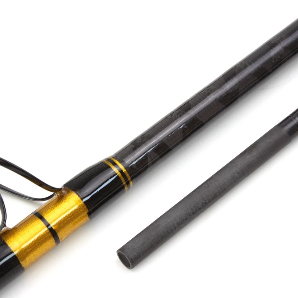 Seção de Fibra de Carbono Haste de Fiação Pólo de Pesca Isca Peso 70-250g Linha Pesar 30-50ib xh Potência Mar Ferry Pesca Grande Peixe 2.1 m 3 11 Cheap Varas de pescar