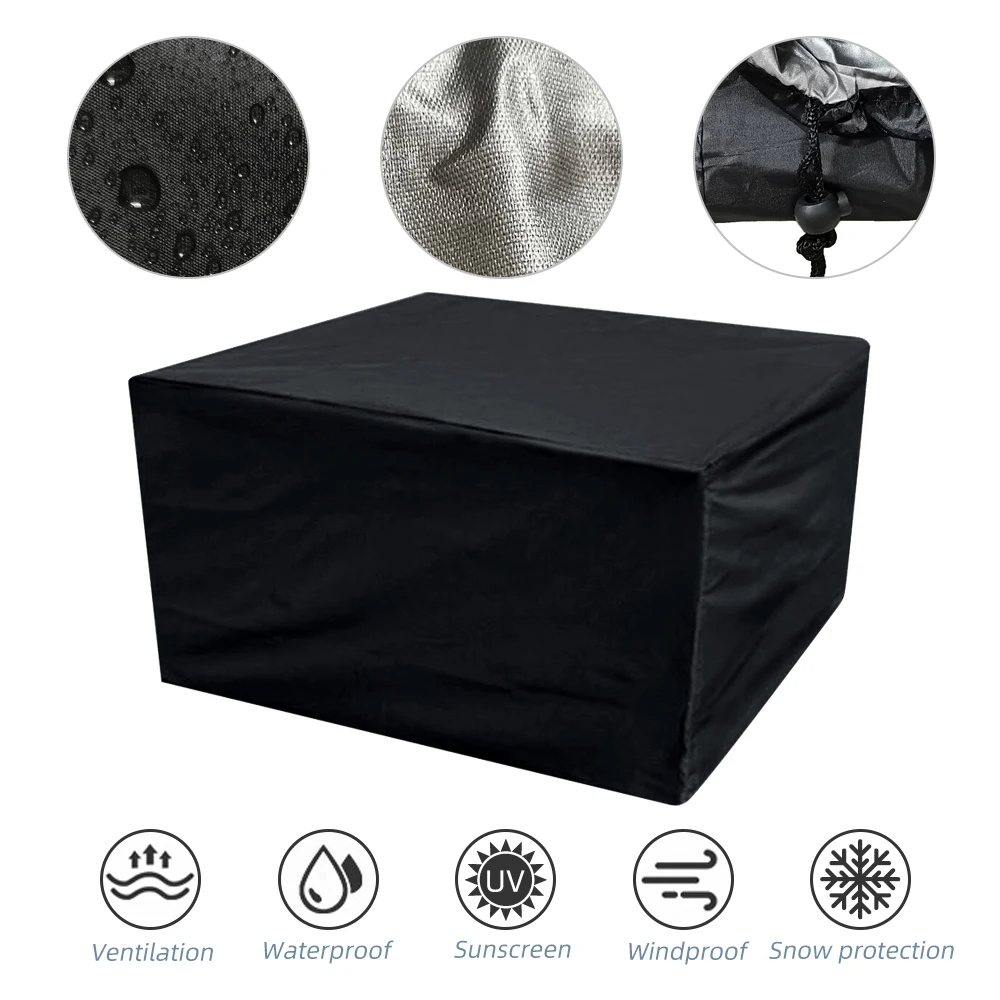 

5 Sizes Waterproof Dust-proof Table Cloth Outdoor Garden Furniture Covers For Sofa Table Chair Cover Rain Snow Chair Covers