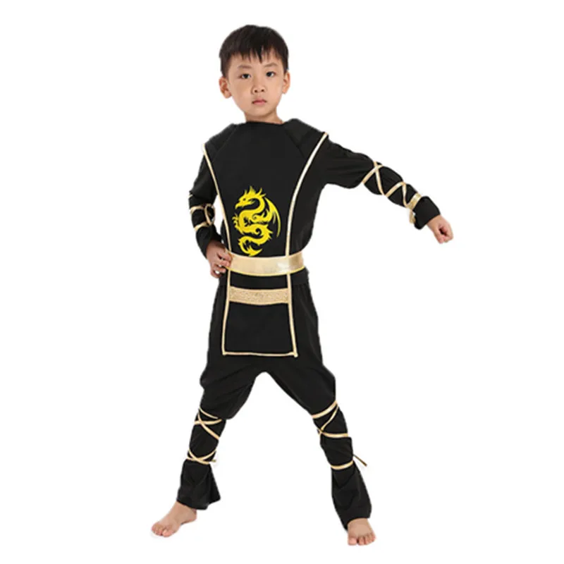 Kids Cosplay Costume Kids Costume Ninja Cosplay Boys Girls Birthday Party Fancy Dress Children Carnival Swordsman Warr Suit Clothing