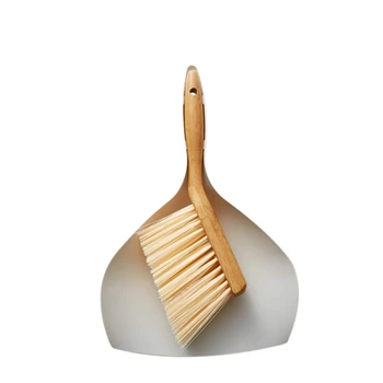 

HOT-Small broom set Japanese desktop cleaning mini broom bucket combination