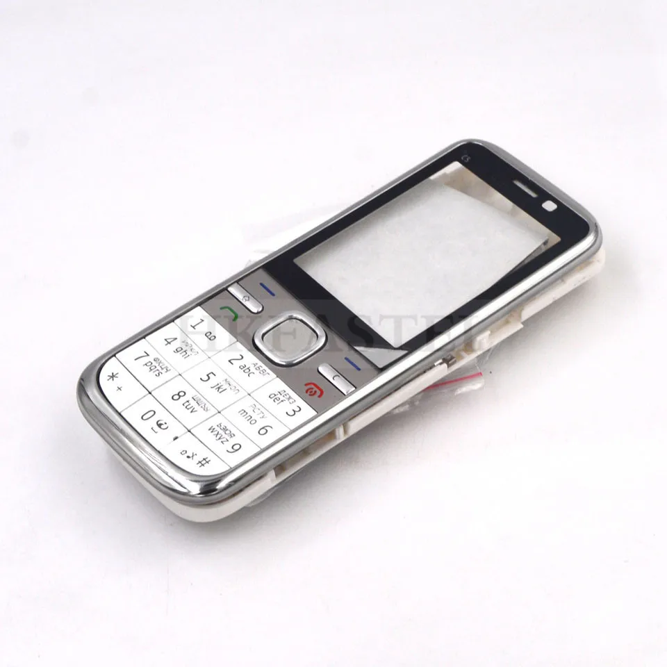 Mobile Phone Housing Cover Case English/Russian/Arabic Keypad Tools for Nokia C5 C5-00