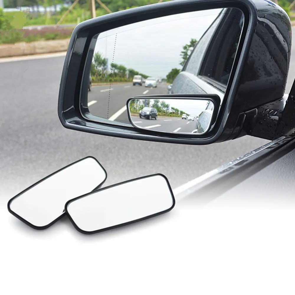 

1 Pair Blind Spot Mirror Wide Angle Mirror 360 Degree Adjustable Convex Rear View Mirror Car Mirror For All Universal Vehicles
