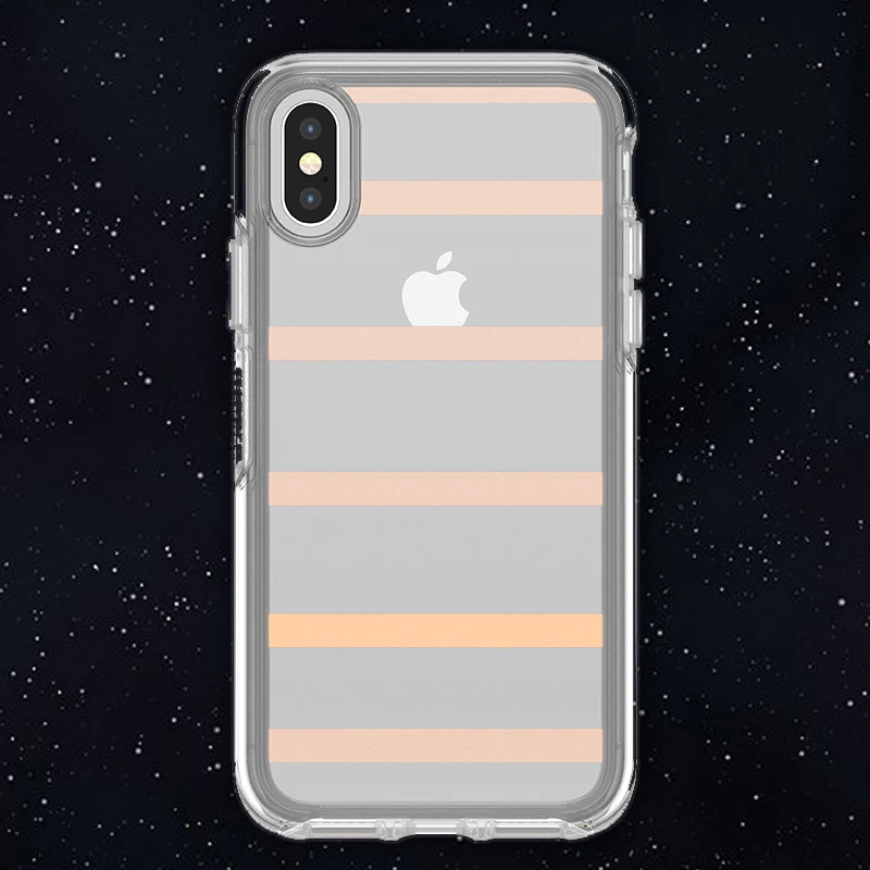 Symmetrie Series чехол для iphone xs max Easy Breezy/прозрачный цветок лист шаблон противоударный для iphone 7 6 8 plus Модный чехол