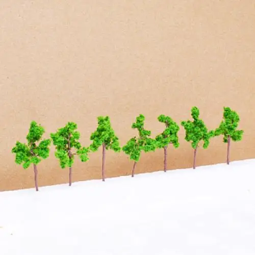 50 Model Pine Tree Train Railway Diorama Scene Landscape Buidling N Z Scale