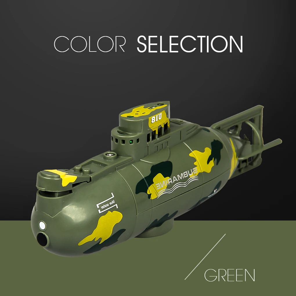 Пульт дистанционного управления лодка имитация подводная лодка корабль электрическая игрушка Водонепроницаемый Дети Мини RC игрушка в подарок