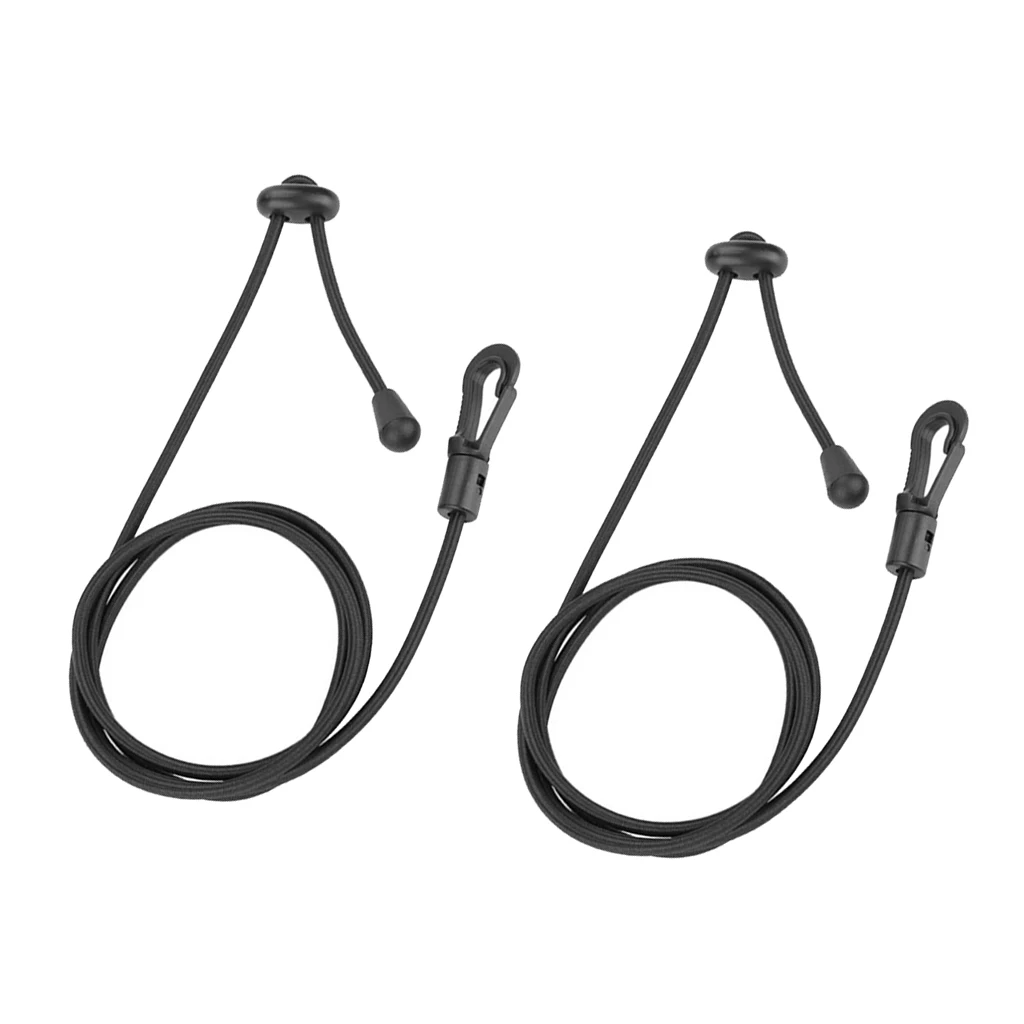 2 Piece Kayak Rod Paddle Safety Strap Adjustable Drawstring to Secure