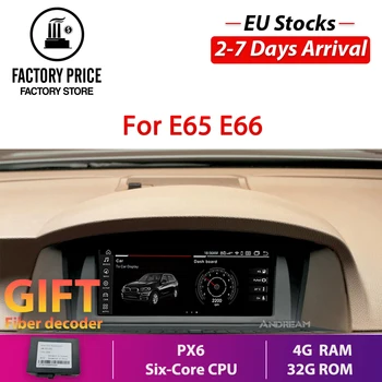 

8.8" Android 9 Six-Core 4G+32G IPS Car MultiMedia for BMW E65 E66 7 Series Bluetooth GPS navigation