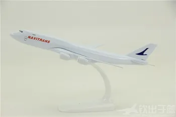 

20cm Solid Alloy Airplane Model Boeing 747-8F Cargo Passenger Aircraft Model Can Be Customized Fuselage Base LOGO Children Toys