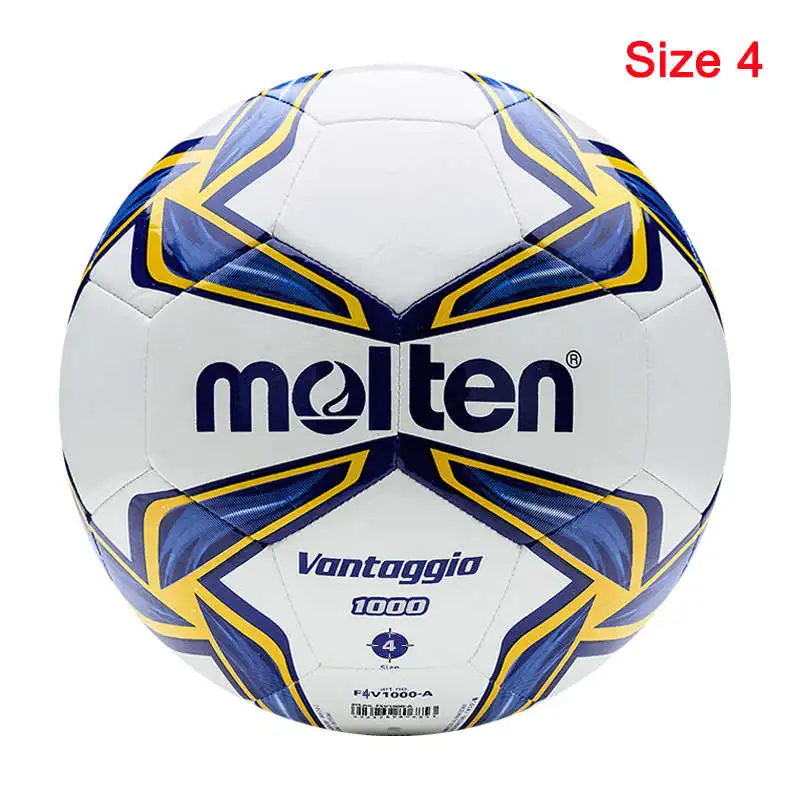 F4V1000-A Size 4 Molten Soccer Ball Official Series 1000 Size 4 Size 5 Football Ball Professional Match Sports Training League Balls futbol - Цвет: F4V1000-A Size 4