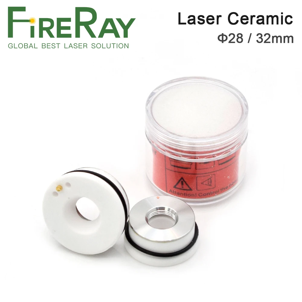Лазерная керамическая деталь 28 32 мм OEM Precitec Lasermech сильнодействующая KT B2 &quotCON YAG