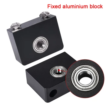 

3D Printer Parts Aluminum Z-Axis Leadscrew Top Mount For CR10 CR10S Ender3 Pro 3D Printer Z-Rod Bearing Holder