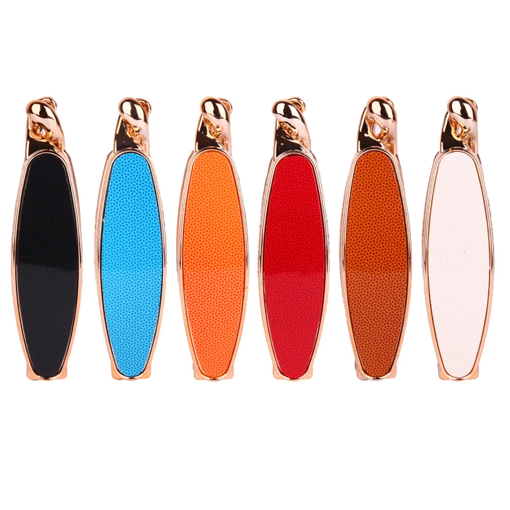 New Simple Fashion plating leather lattice Banana Cone Clip Bangs Hairgrip Women girl Barrette Hair Accessories Headdress spots garment rivets cone screw studs silver tone punk bag clothes shoes crafts hardware diy accessories