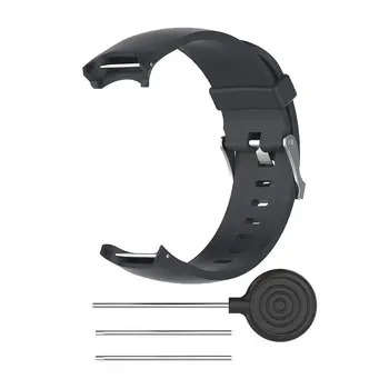 

Wrist Band For Garmin Approach S3 GPS Watch Strap Silicone Replacement Watch Strap With Tool Monochrome Strap