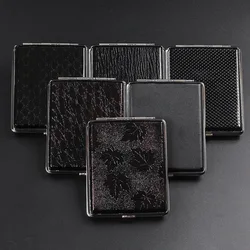 Elegant Leather Cigar and Cigarette Carrying Case - Portable Smoking Accessories Holder (1pc  random)