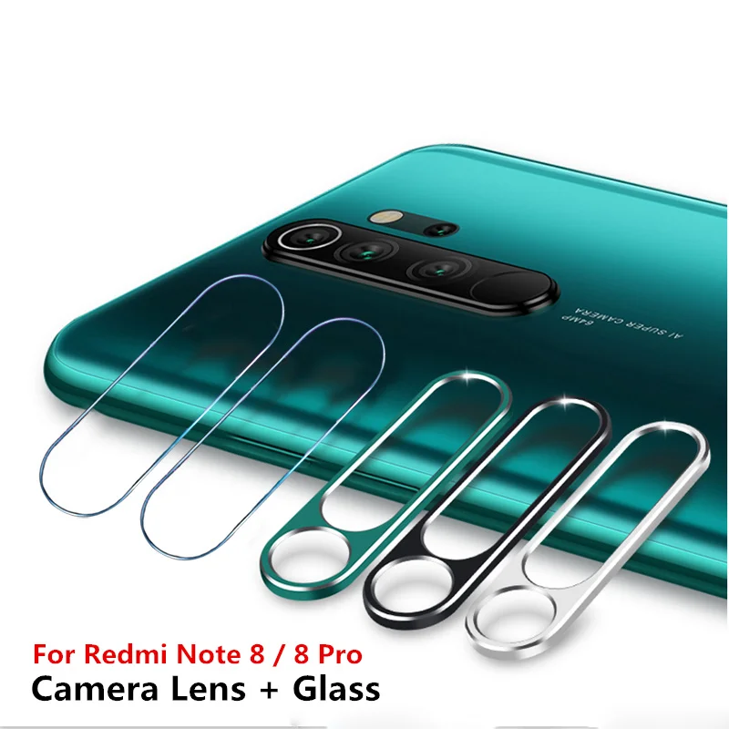 Защитное кольцо для объектива камеры redmi note 8 pro стеклянная металлическая защита