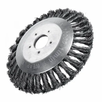 

6 Inch Grass Trimmer Head Steel Wire Trimming Head Rusting Brush Cutter Mower Wire Weeding Head for Lawn Mower Dropshipping