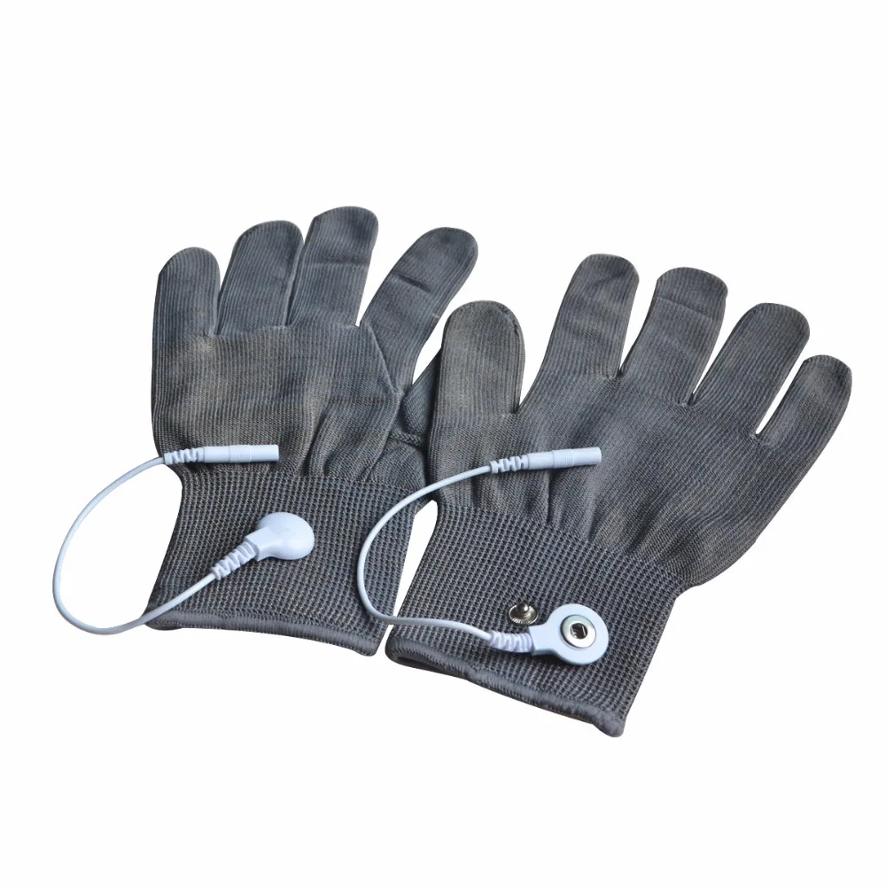 1-pairs-Pack-Conductive-Massage-Gloves-physiotherapy-electrotherapy-electrode-Gloves-Deep-Gray (3)