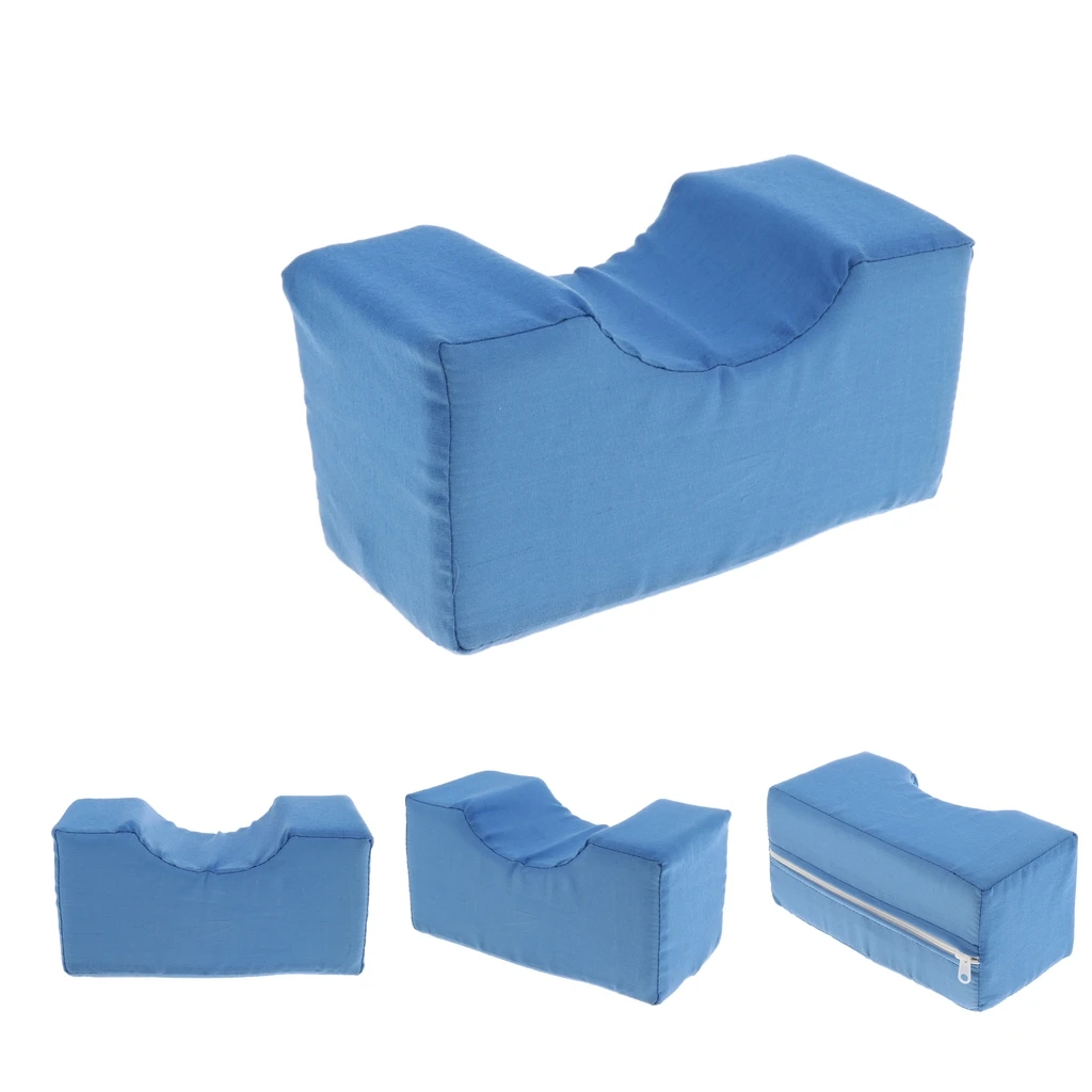 4pcs Washable Leg Rest Bed Wedges Surgery Injury Rest/Foot Elevator Lift Cushion Wrist Hand Foam Pad, 20x9.5x10cm