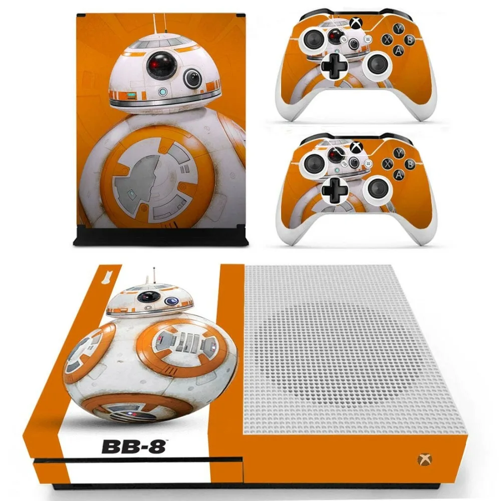 Наклейка s для Xbox One S Кожа Наклейка vinilo pegatina для Xbox one тонкая консоль и два контроллера кожи