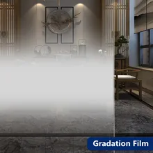 SUNICE декоративная оконная пленка двухсторонняя градиентная белая точка цветные стикеры наклейки полууличная виниловая пленка декоративная Privacy7" X59"