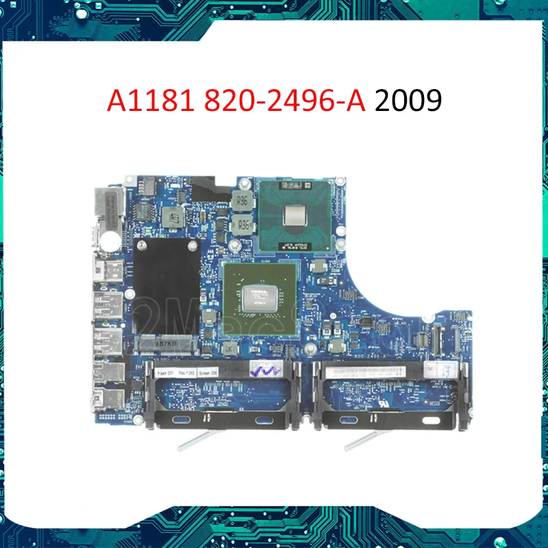 820-2496-A для MacBook A1181 2009 2 13 GHz Core Duo P7450 материнская плата полностью протестирована |