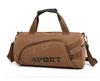 gym bag canvas  Travel bag  male  female  travel  luggage  One shoulder  worn  portable  movement  fitness  backpack sports bag ► Photo 3/6