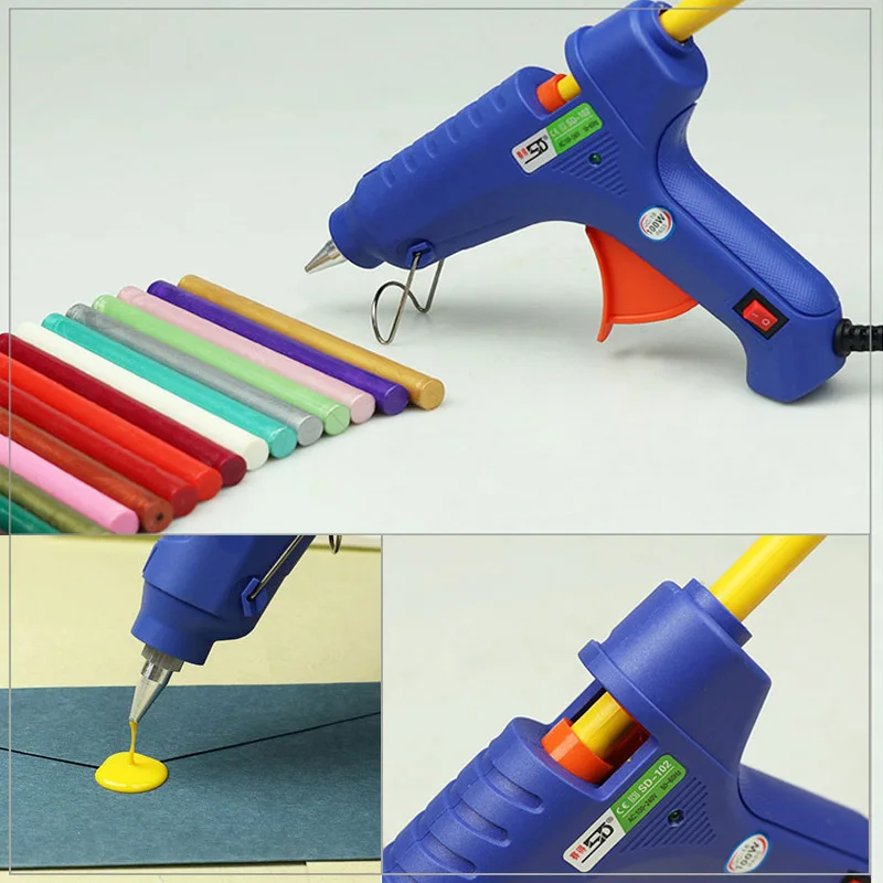 1pcs Hot Melt Glue Gun For Manual Fire Paint Candle 100w Industrial Diy