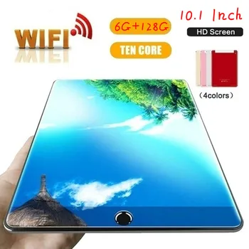 

2020 WiFi Tablet PC 1280*800 IPS Screen 10.1 Inch Ten Core 6G+128GB Android 8.0 Dual SIM Dual Camera Rear 5.0MP IPS 4G Phone