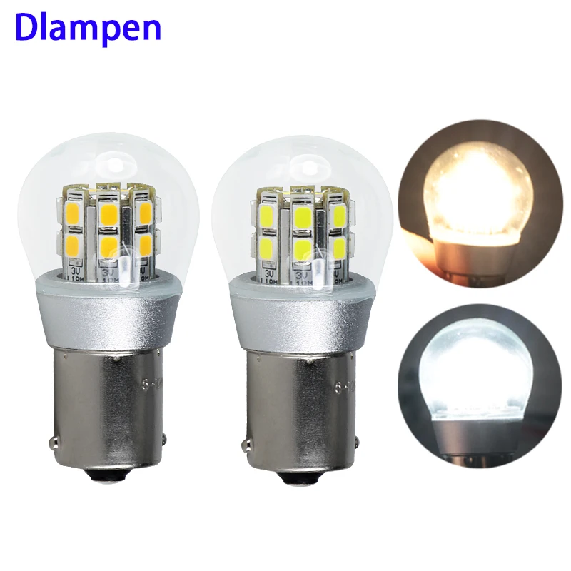 Ampolletas Led Light 1156 Ba15s 6v 12v 24v 36v 48v 1.5w S25 Canbus