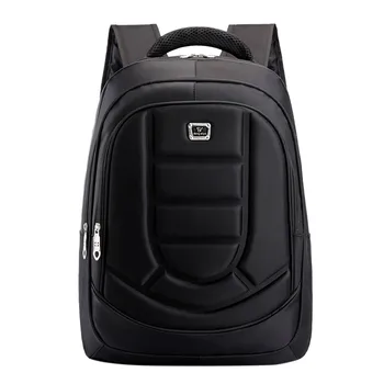 

Men's Nylon Computer Solid Color Backpack Leisure Travel Wild Design Large Capacity Student School Bag Handsome Youth Backpack