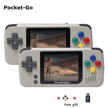 

Retro Game Console PocketGo 2.4inch screen Video Game Player Portable LINUX Open Source System Mini Handheld Console