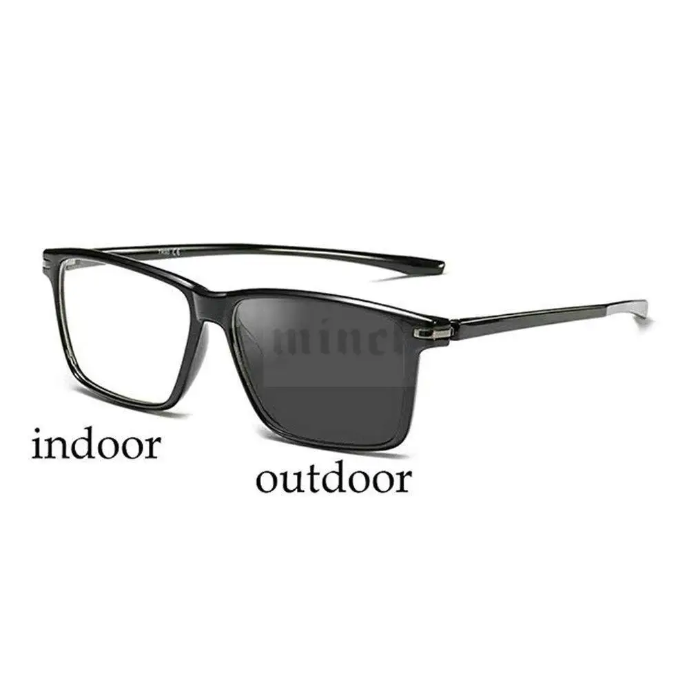 MINCL/фотохромные солнцезащитные очки с переходом для близорукости оптические