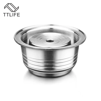 

TTLIFE Large Capacity Vertuoline Big Nestle Repeatable Capsule Replacement Shell Stainless Steel Coffee Filters G2 Version 2019