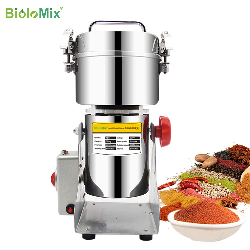 Permalink to 700g Grains Spices Hebals Cereals Coffee Dry Food Grinder Mill Grinding Machine gristmill home medicine flour powder crusher