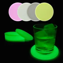 Esterilla de silicona con aislamiento para café, posavasos con botón, tazón taza, manteles individuales de mesa, manteles antideslizantes