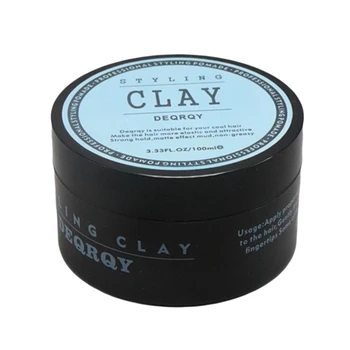 

Fashion Matte Finished Hair Styling Clay Daily Use Mens Hair Clay High Strong Hold Low Shine Hair Styling Wax 100Ml