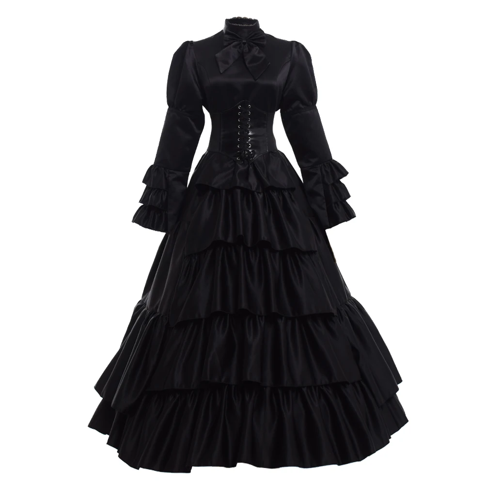 The Masquerade Gothic Victorian Velvet And Lace Vampire Gown Dress Corset  Costume ** Limited Edition ***