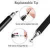 Universal Fiber Stylus 2 in 1 Disc Stylus Pen Mesh Fiber Tip Series Precision Touch Screen Pens for All Capacitive Touch Screens ► Photo 2/6