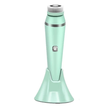 

Electric Waterproof Facial Wash Brush Rechargeable Spin Face Brush Set With 4 Heads Deep Cleansing Beauty Skin Care Device