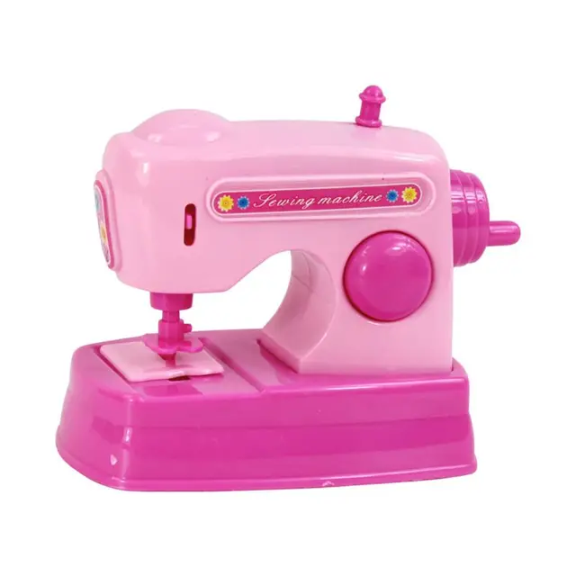 Children Kid Boy Girl Mini Kitchen Electrical Appliance Sewing Machine Toy Set Early Education Dummy Household Pretended Play 3