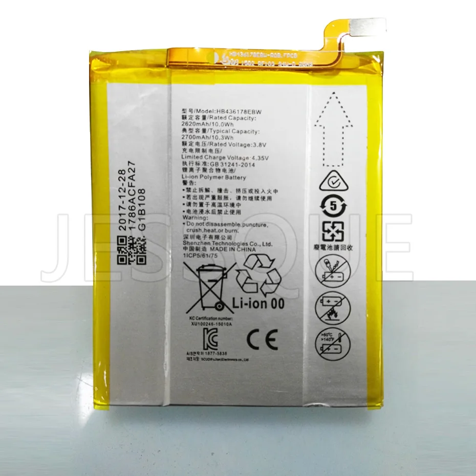 3700 мА/ч, HB436178EBW Батарея для huawei Коврики S Батарея CRR-L09 CRR-L13 CRR-L23 CRR-CL10 CRR-CL20 CL00 UL00 TL00 мА/ч. Аккумулятор AKKU