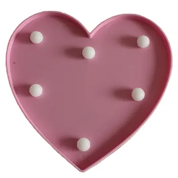 

English Letter Big Red Love Light For Modeling Lights Wedding Digital Lights Birthday Wedding Marriage Proposal White Light