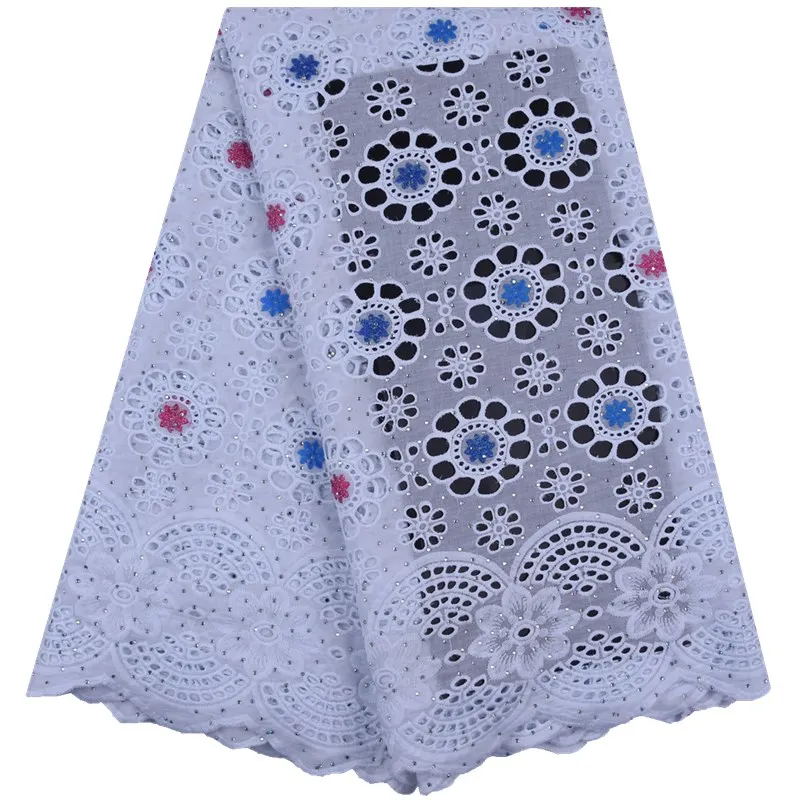 As Picture 7 African Dry Lace For Women High Quality Lace Cotton Nigerian Lace Fabric Swiss Voile Lace Fabrics In Switzerland Y1679 - Цвет: As Picture 7