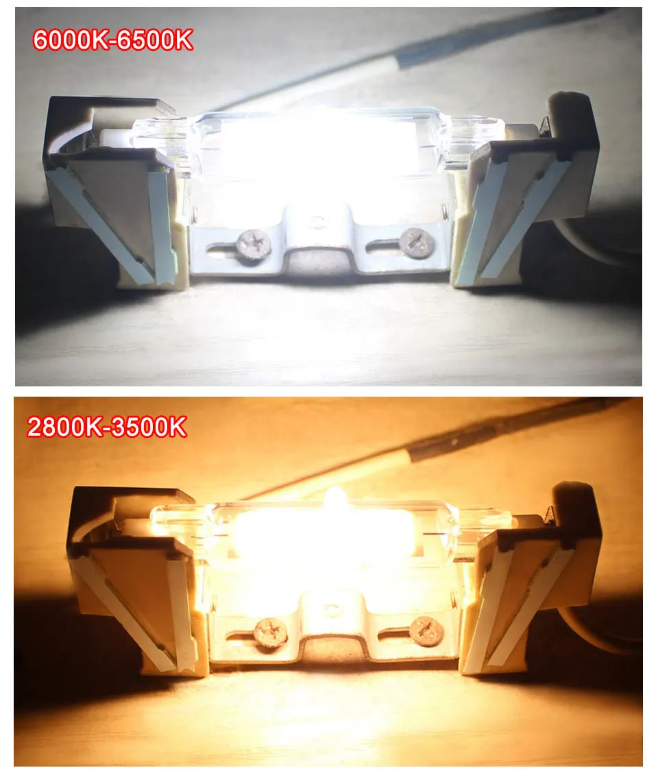 R7S COB LED Lamp Bulb Glass Tube for Replace Halogen Light Spot Light 78mm 118mm AC 220V 230V 5W 9W 13W Energy Saving (4)