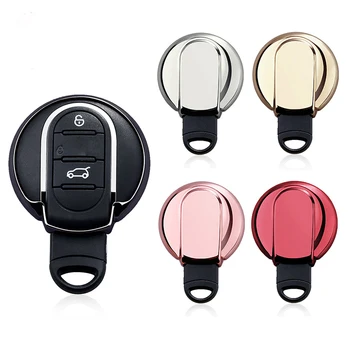 

Car Styling Soft TPU Protection Key Shell For BMW Mini Cooper One S Clubman R55 R56 R57 R58 R59 R60 R61 Car Key Case Cover